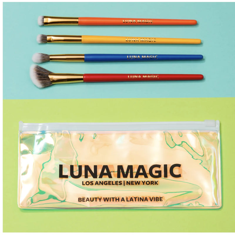 Luna Magic BLEND-IT-GIRL EYE MAKEUP BRUSH SET, 5 PCS