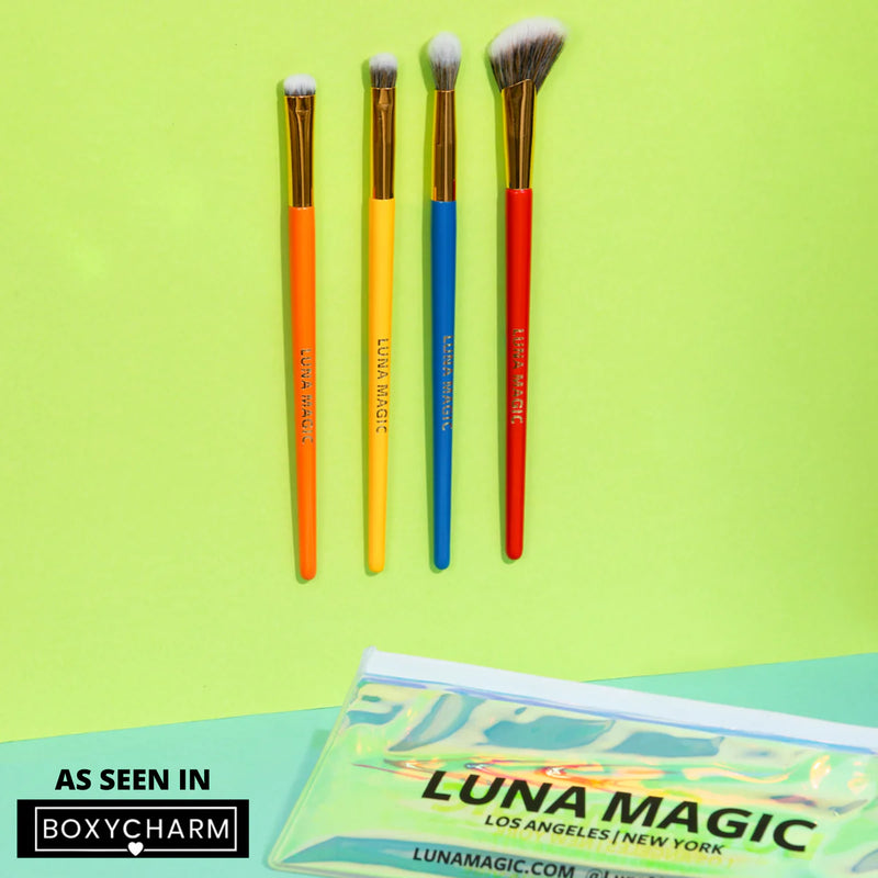 Luna Magic BLEND-IT-GIRL EYE MAKEUP BRUSH SET, 5 PCS