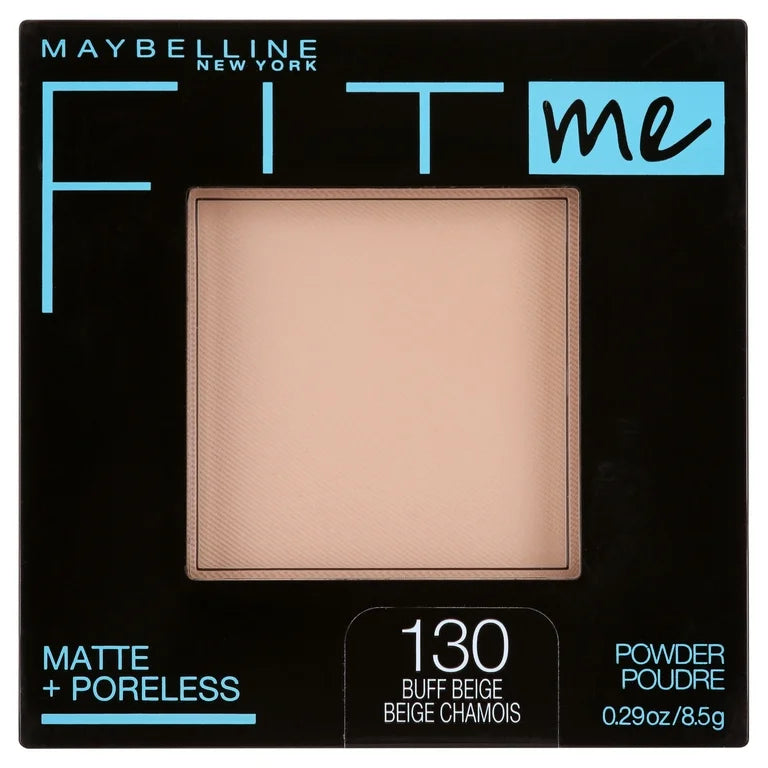 Maybelline Fit Me Matte Poreless Face Powder 130 Buff Beige