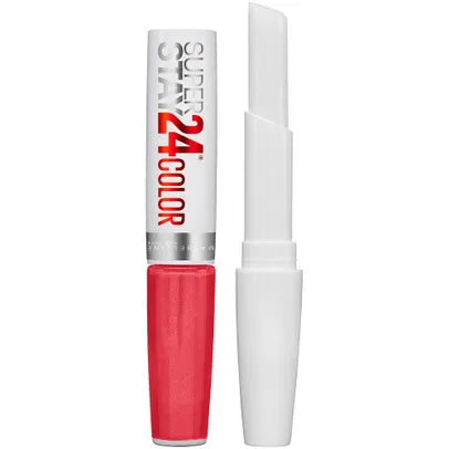 Maybelline Super Stay 24 Color 2-STEP LIQUID LIPSTICK 020 Continuous Coral