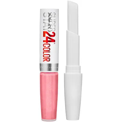 Maybelline Super Stay 24 Color 2-STEP LIQUID LIPSTICK 110 So Pearly Pink