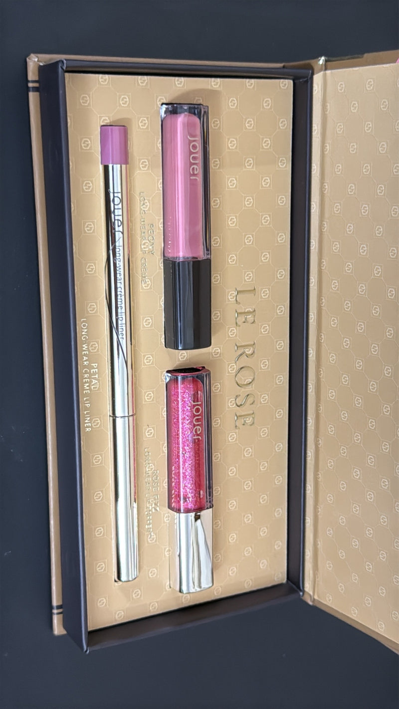 Jouer Jet Set Lip Kit Le Rose