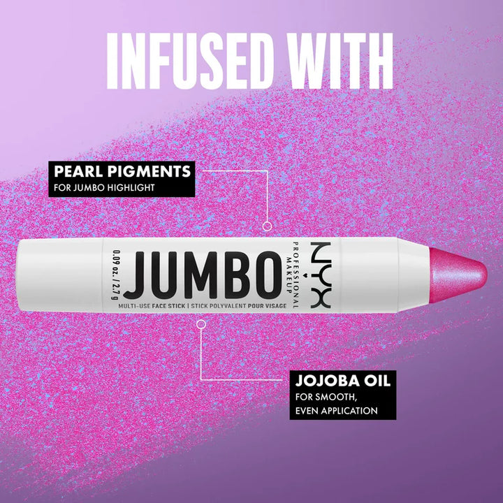 Nyx Cosmetics Jumbo Multi-Use Face Stick Highlighter Blueberry Muffin