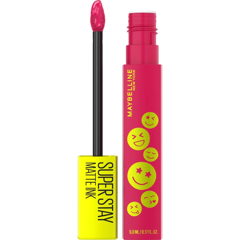 Maybelline Super Stay Matte Ink Moodmakers Collection Liquid Lipstick Optimist  - 0.17 fl oz