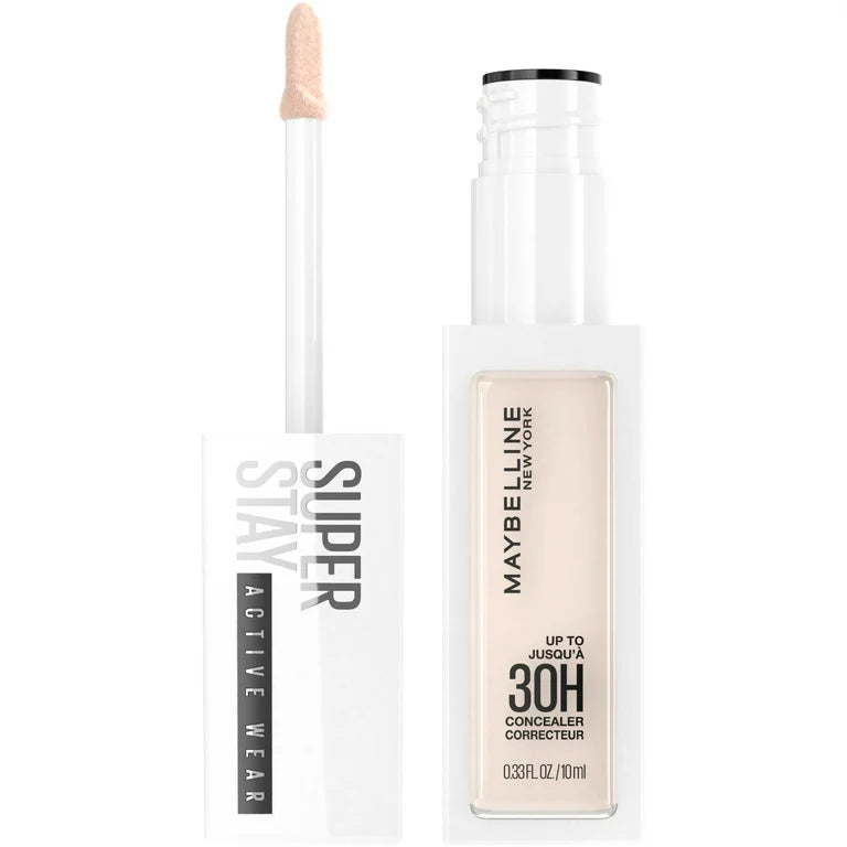 Maybelline New York Super Stay Active Wear Liquid Concealer, Up to 30hr Wear - shade 01