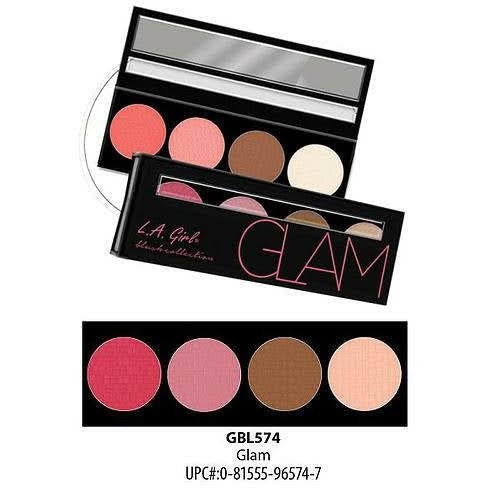La Girl Cosmetics Beauty Brick Blush Collection Glow