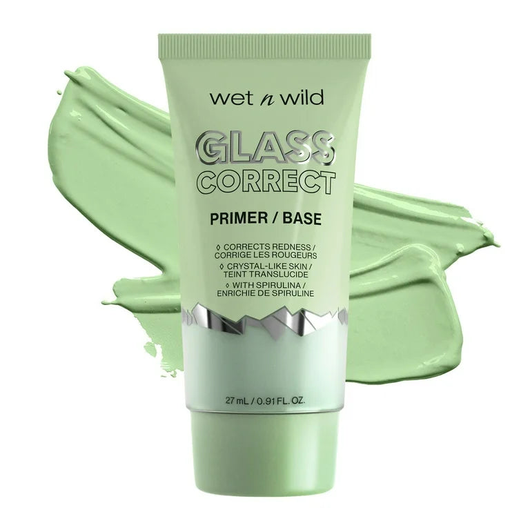 Wet n Wild Prime Focus Glass Correct Face Primer - Green