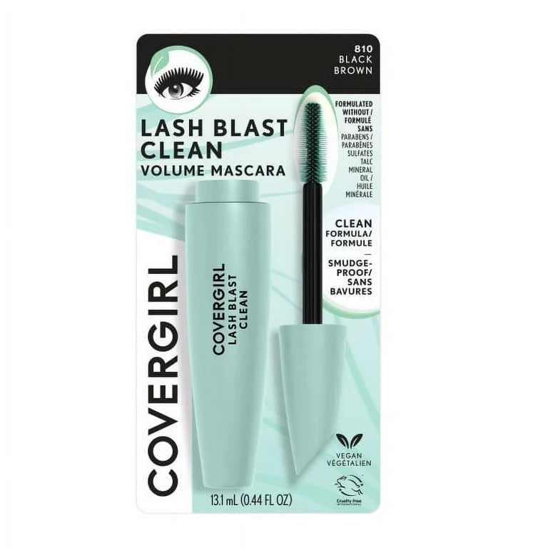 Cover Girl Lash Blast Clean Volume Mascara 810 Black Brown