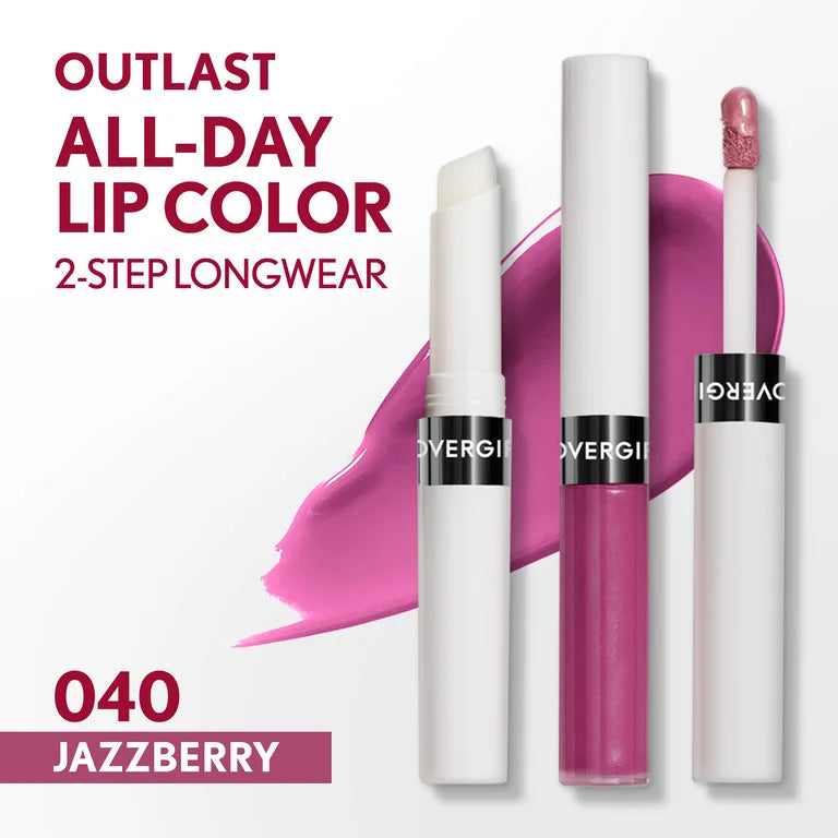 Covergirl Outlast All-Day Lip Color with Topcoat Jazzberry 040