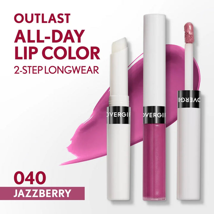 Covergirl Outlast All-Day Lip Color with Topcoat Jazzberry 040