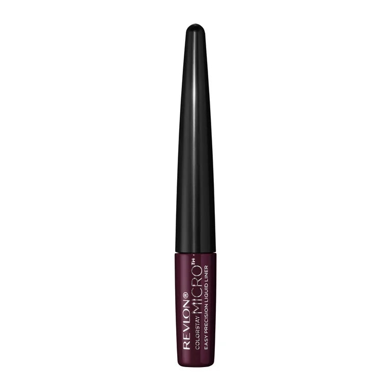 Revlon ColorStay Micro Easy Precision Liquid Eyeliner, 24hr Coverage, 303 But First, Wine