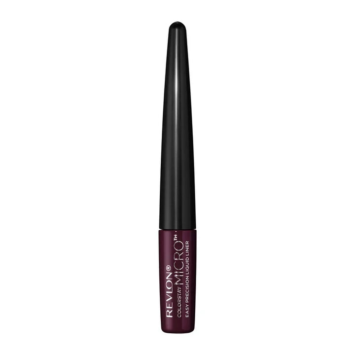 Revlon ColorStay Micro Easy Precision Liquid Eyeliner, 24hr Coverage, 303 But First, Wine