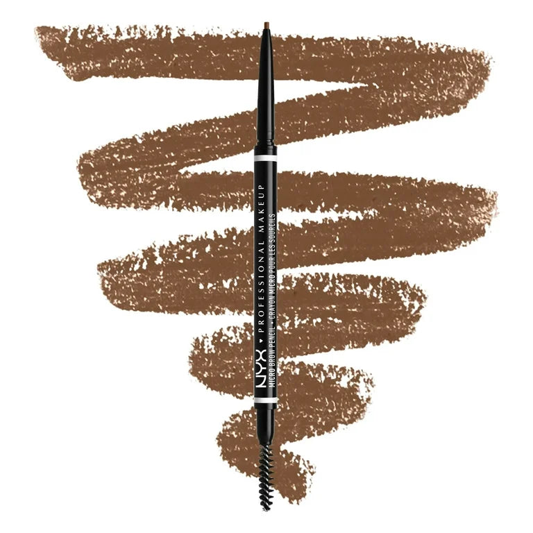 Nyx Cosmetics Micro Brow Duo Pencil And Brow Brush Cool Ash Brown