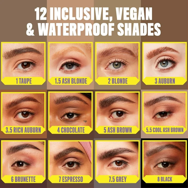 Nyx Cosmetics Micro Brow Duo Pencil And Brow Brush Ash Brown