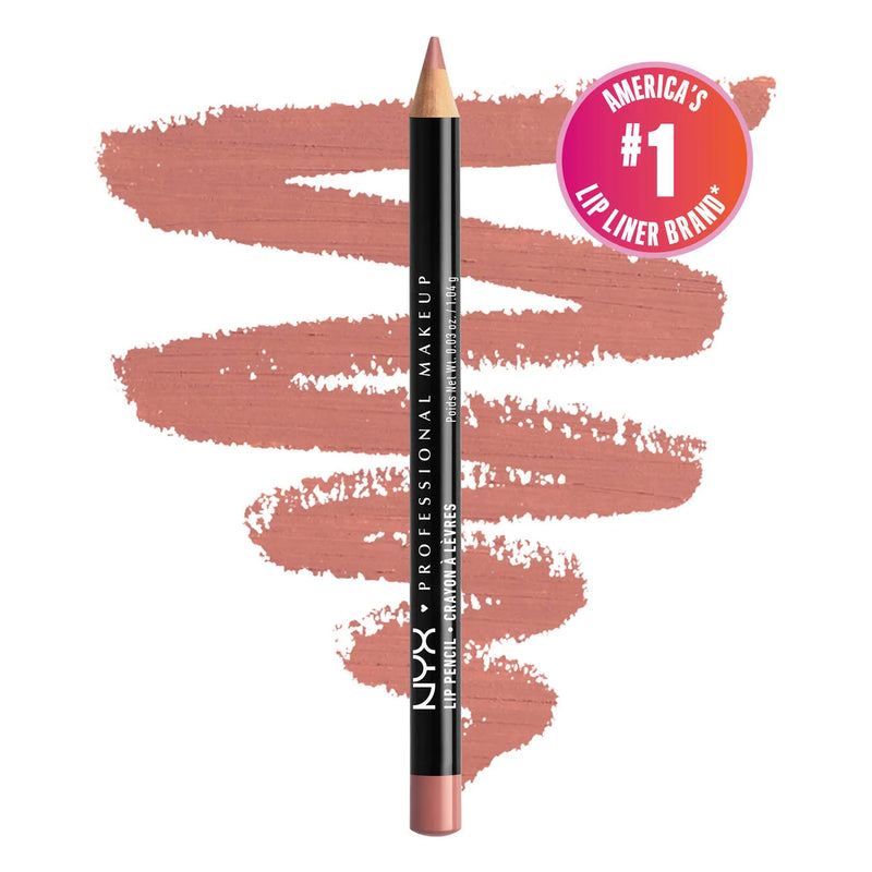 Nyx Cosmetics Suede Matte Lip Liner Velvet Soft Vegan Lip Pencil 858 Nude Pink