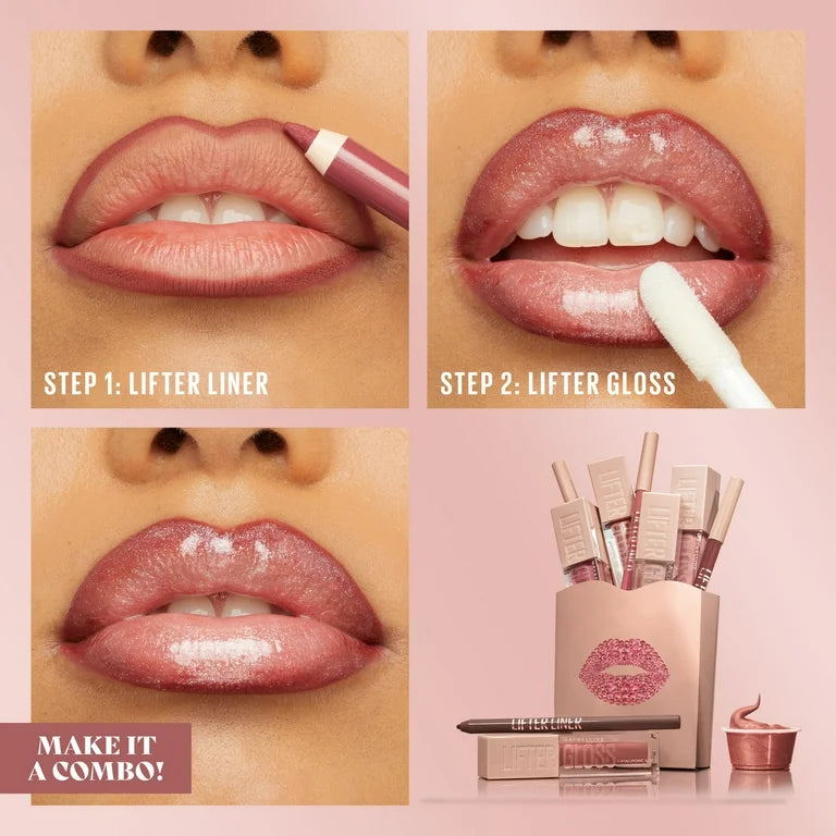 Maybelline Lifter Liner Lip Liner Pencil with Hyaluronic Acid Out Of Line