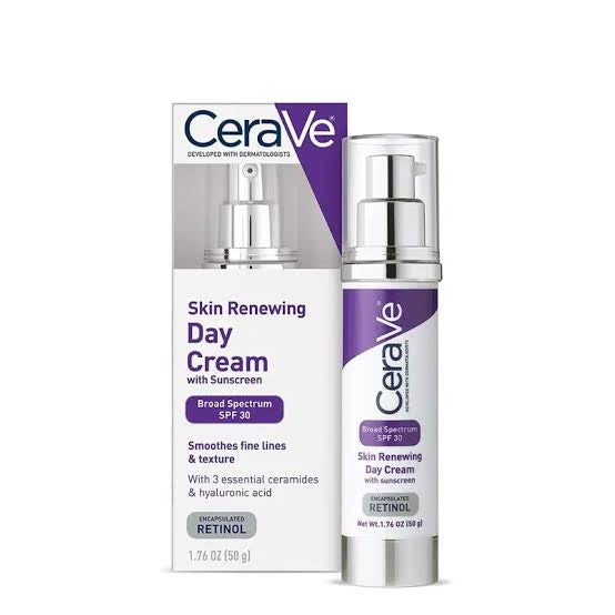 Cerave Skin Renewing Day Cream With Sunscreen Spf 30 - 50g