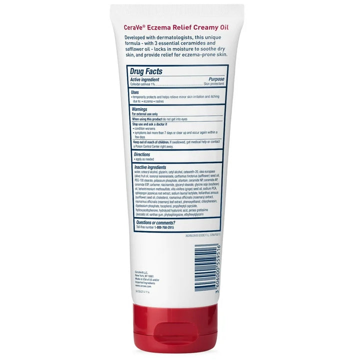 Cerave Eczema Relief Creamy Oil 236 ml Tube