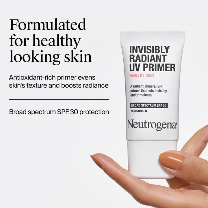 Neutrogena Healthy Skin Radiant Face Primer with SPF 30, Makeup Face Primer