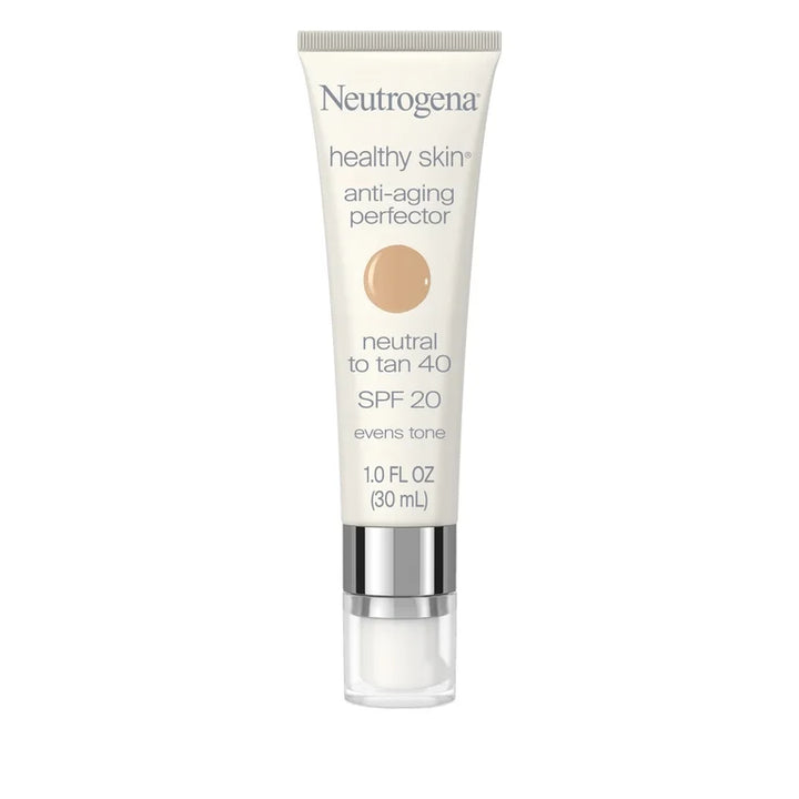 Neutrogena Healthy Skin Anti-Aging Tinted Face Moisturizer spf 20 Medium To Tan Exp 1/27