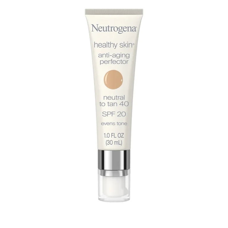 Neutrogena Healthy Skin Anti-Aging Tinted Face Moisturizer spf 20 Medium To Tan Exp 1/27