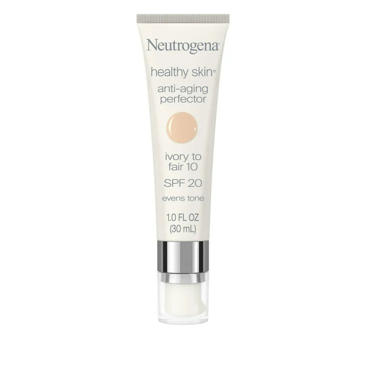 Neutrogena Healthy Skin Anti-Aging Tinted Face Moisturizer spf 20 Ivory To Fair 10 Exp 11/26