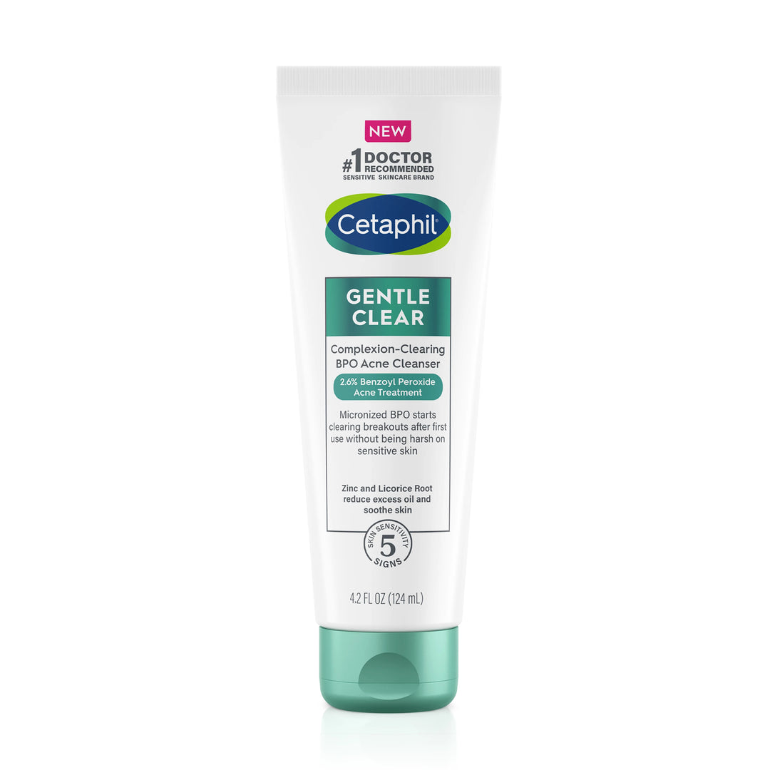 Cetaphil, Gentle Clear, Complexion-Clearing Acne Cleanser 124 ml