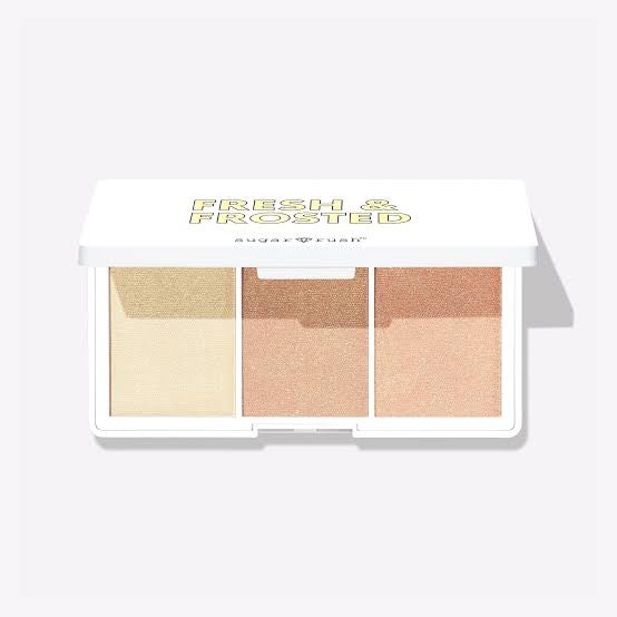 Tarte Sugar Rush Fresh and Frosted Highlighter Palette 3 Shades

