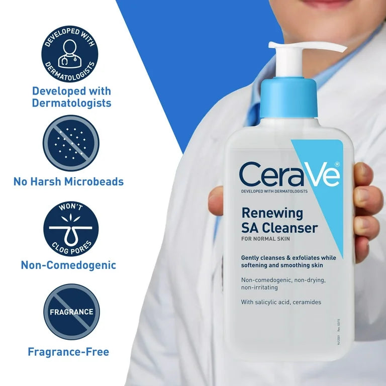 Cerave Renewing SA Cleanser For Normal Skin 355 ml