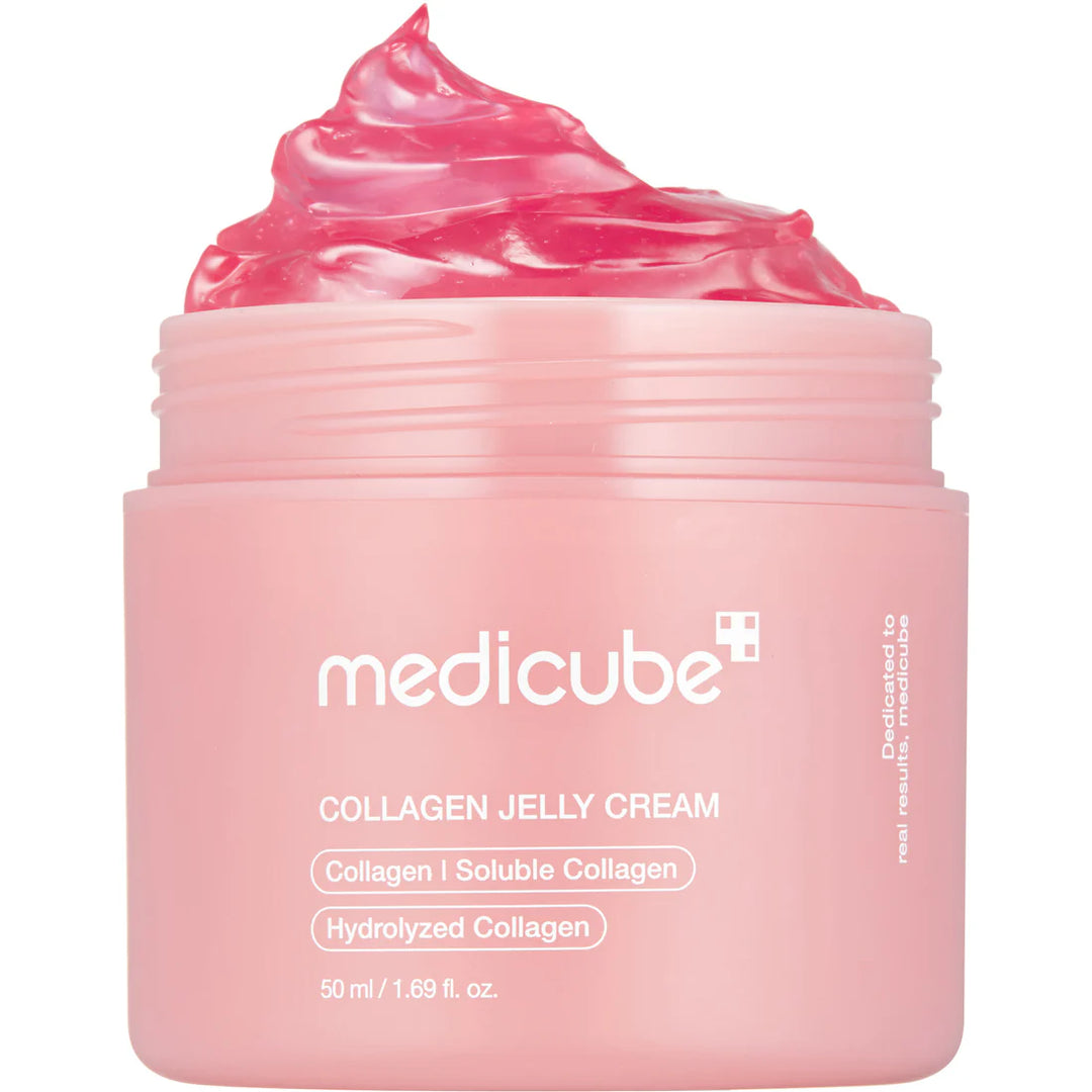 Medicube Collagen Jelly Cream- Niacinamide & Freeze-Dried Hydrolyzed Collagen - Boosts skin's barrier hydration and gives 24h Glow & Lifted Look Exp 2/28