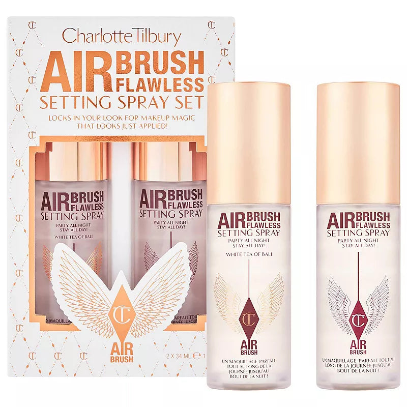 Charlotte Tilbury Mini Airbrush Flawless Setting Spray Duo Set