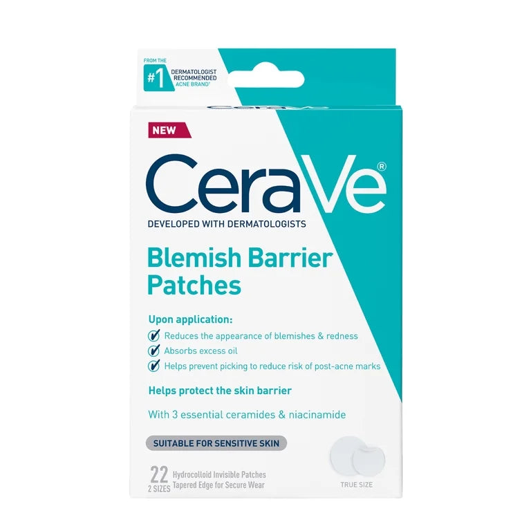 CeraVe Blemish Barrier Patches | 22ct, 2 Sizes