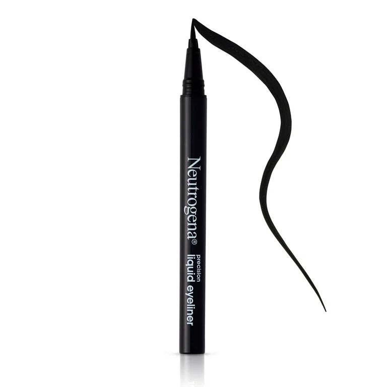 Neutrogena Precision Liquid Eyeliner Makeup, Jet Black