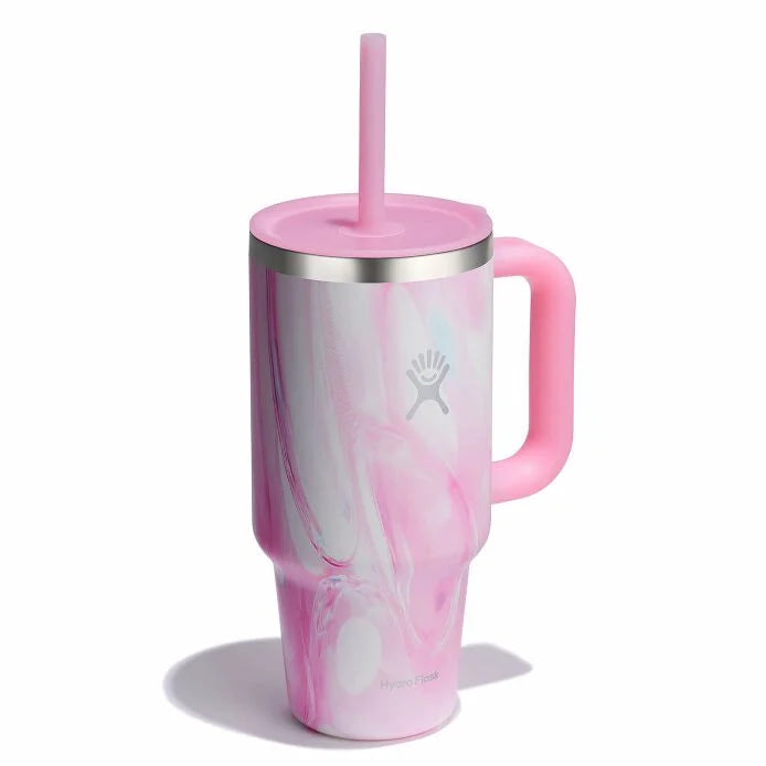 Hydro Flask 32 oz Travel Tumbler Jelly Pink Limited Edition