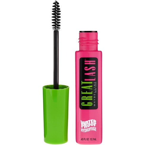 Maybelline Great Lash Volumizing and Lengthening Mascara 112 Waterproof Brownish Black