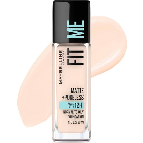 Maybelline Fit Me Matte + Poreless Liquid Foundation 102 Fair Porcelain