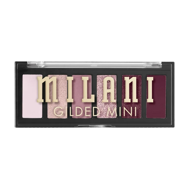Milani Cosmetics Gilded Mini Eyeshadow Palette, 140 The Wine Down