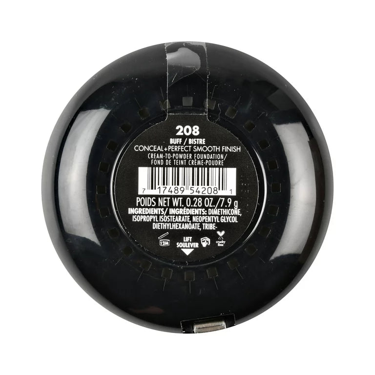 Milani Cosmetics Conceal + Perfect Cream To Powder Smooth Finish 208 Buff