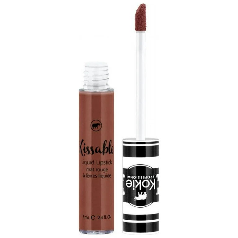 Kokie Kissable Matte Lip Gloss, Henna