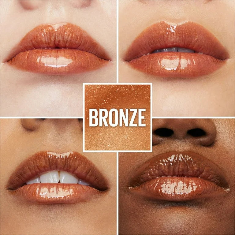 Maybelline New York Lifter Gloss Lip Gloss Makeup With Hyaluronic Acid 018 - Bronze