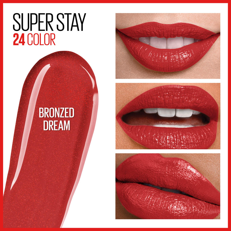 Maybelline Super Stay 24 Color 2-STEP LIQUID LIPSTICK 920 Bronzed Dream