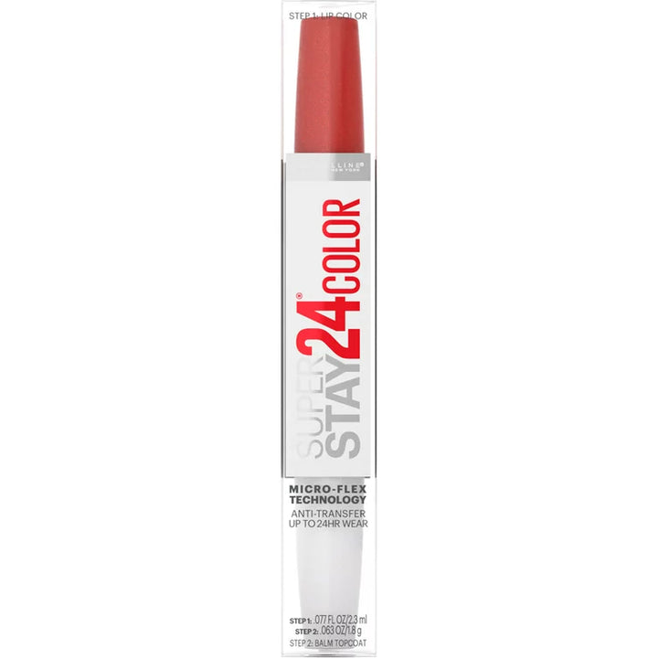 Maybelline Super Stay 24 Hour Long-Lasting 2-Step Liquid Lipstick