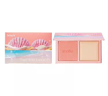 Benefit Twinkle Beach Mini blush & highlighter palette