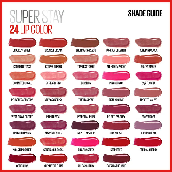 Maybelline New York Super Stay 24 Color 2-Step  Liquid Lipstick 920 Bronzed Dream