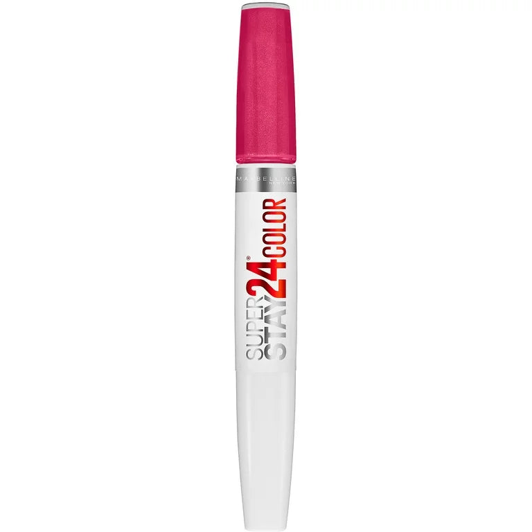 Maybelline New York Super Stay 24 Color 2-Step Liquid Lipstick 220 24/7 Fuchsia