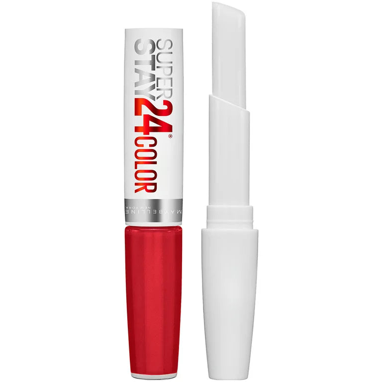 Maybelline Super Stay 24 Color 2-STEP LIQUID LIPSTICK 200 Eternal Cherry