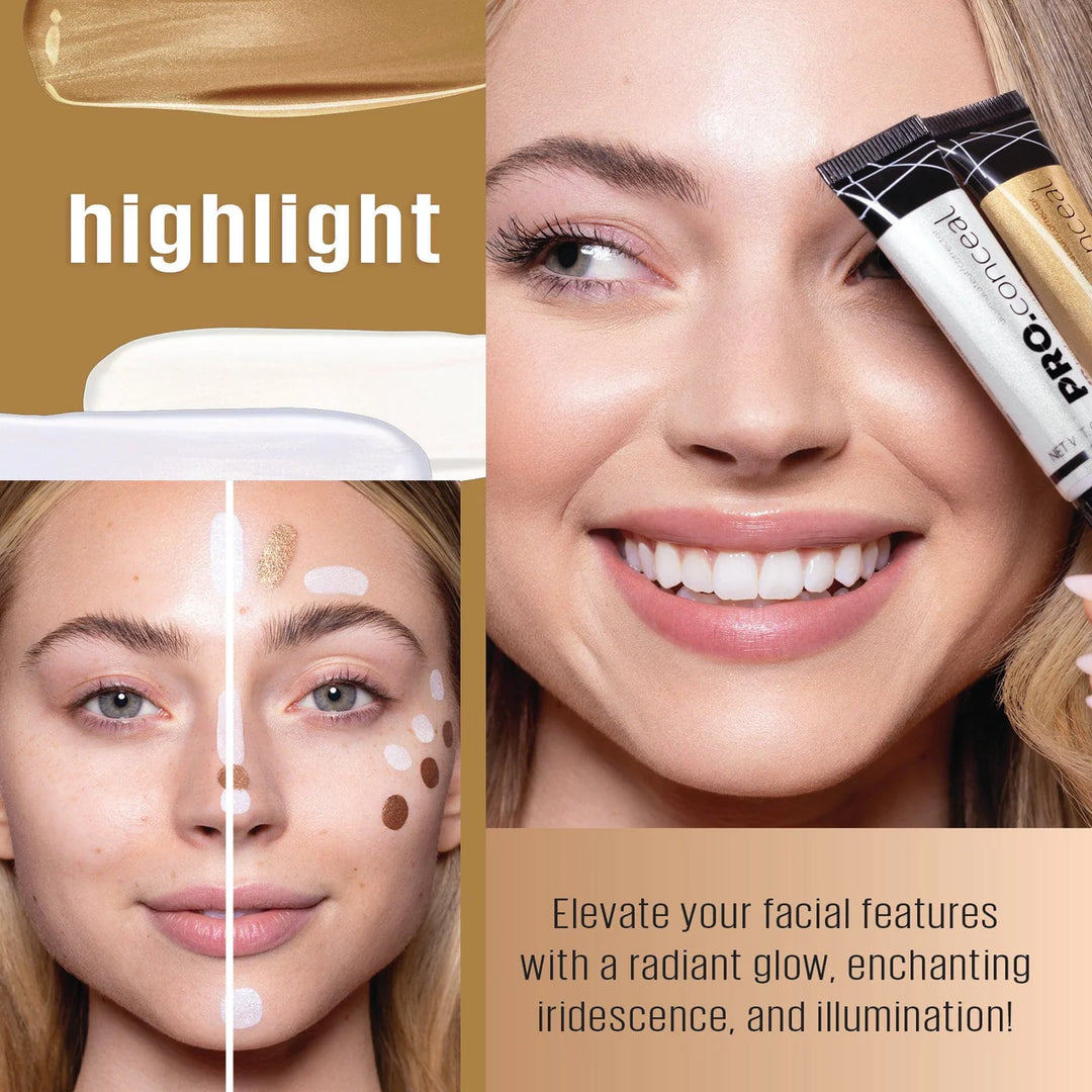 La Girl Cosmetics Pro Conceal HD Concealer Iridescent Highlighter
