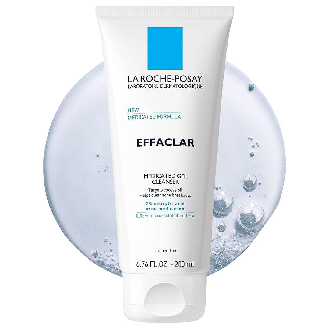 La Roche Posay Effaclar Medicated Gel Cleanser for Acne Prone Skin 200 ml Exp 8/27