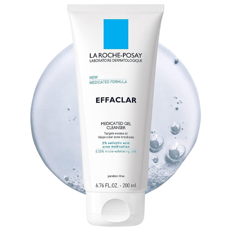 La Roche Posay Effaclar Medicated Gel Cleanser for Acne Prone Skin 200 ml Exp 8/27