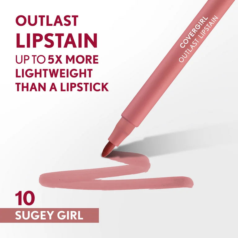 Cover Girl Outlast Lip stain 10 Sugey Girl